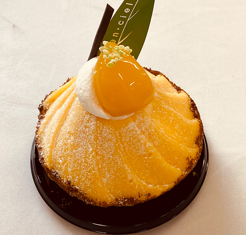 黄栗のモンブランタルト